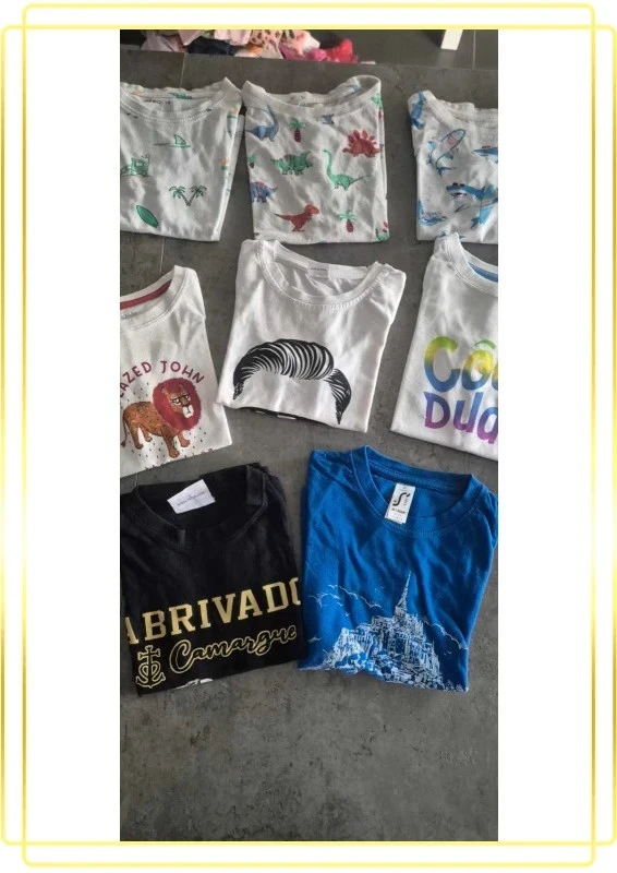 Lot de 8 tee shirt garcon